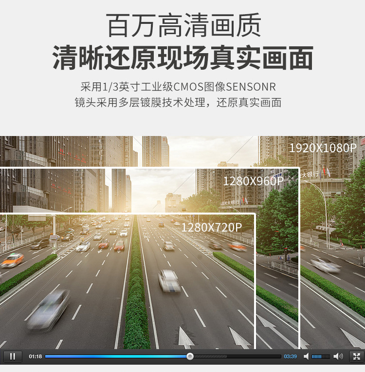 高清夜视防水AHD盲区车载摄像头(图4)
