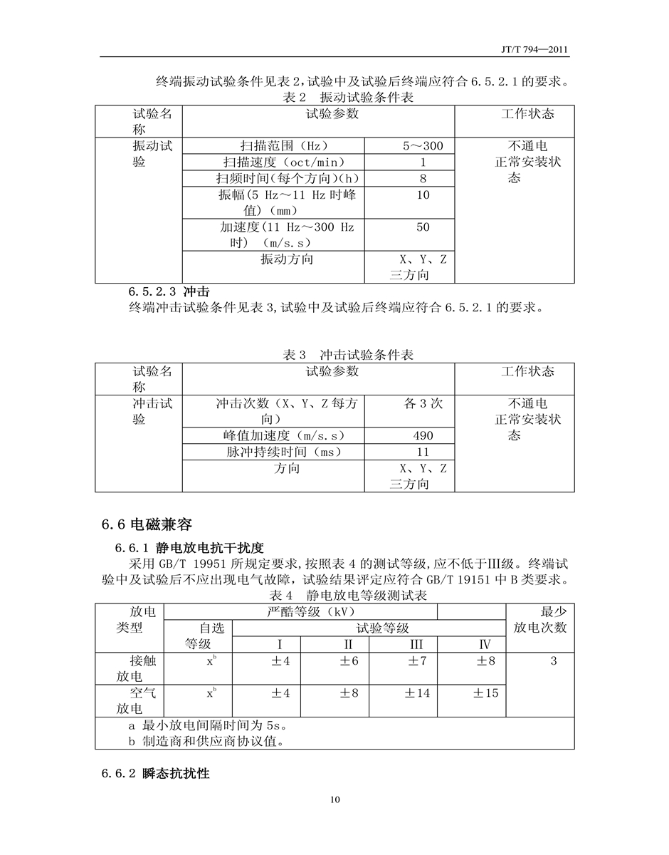 JT／T794-2011道路运输车辆卫星定位系统车载终端技术要求(图13)